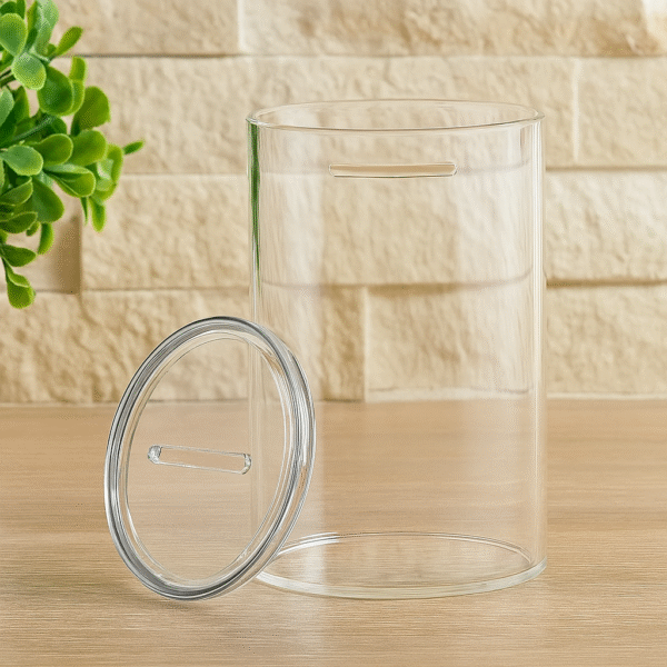 Tirelire transparente cylindrique – Image 5