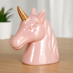 Tirelire licorne décorative