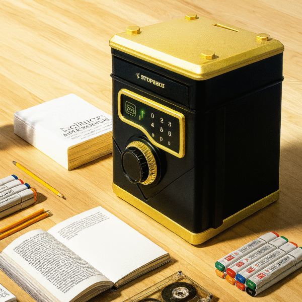 Tirelire électronique coffre-fort tactile – Image 6