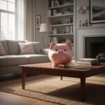 Tirelire cochon en céramique élégante – Image 3