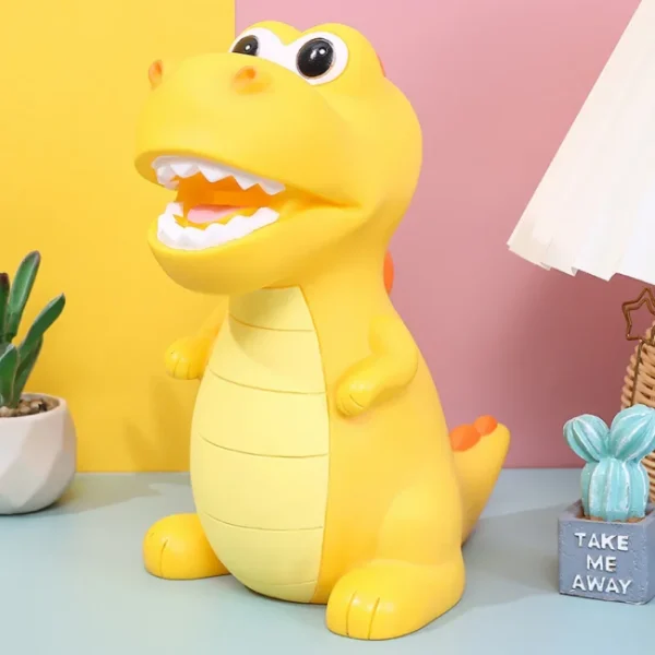 Tirelire dinosaure  anti-chute - dépôt 1000 pièces – Image 12