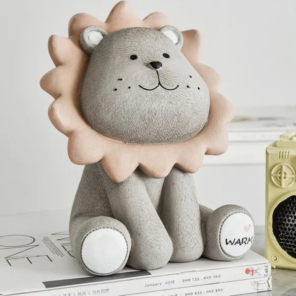 Tirelire lion au design attendrissant – Image 6