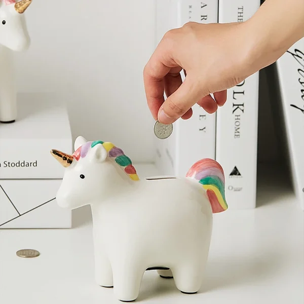 Tirelire licorne décorative – Image 7