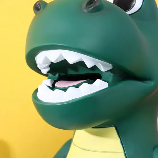 Tirelire dinosaure  anti-chute - dépôt 1000 pièces – Image 2
