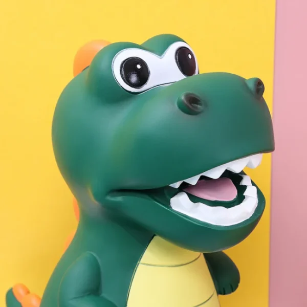Tirelire dinosaure  anti-chute - dépôt 1000 pièces – Image 3