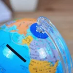 Tirelire globe terrestre géographique – Image 2