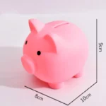 Tirelire cochon rose classique – Image 3