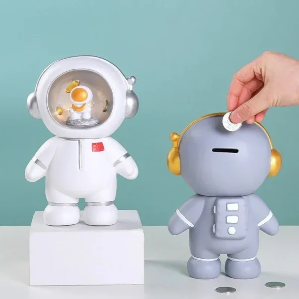 Tirelire veilleuse astronaute pour enfant – Image 1
